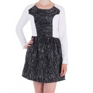 Danity Tweed Swing Dress